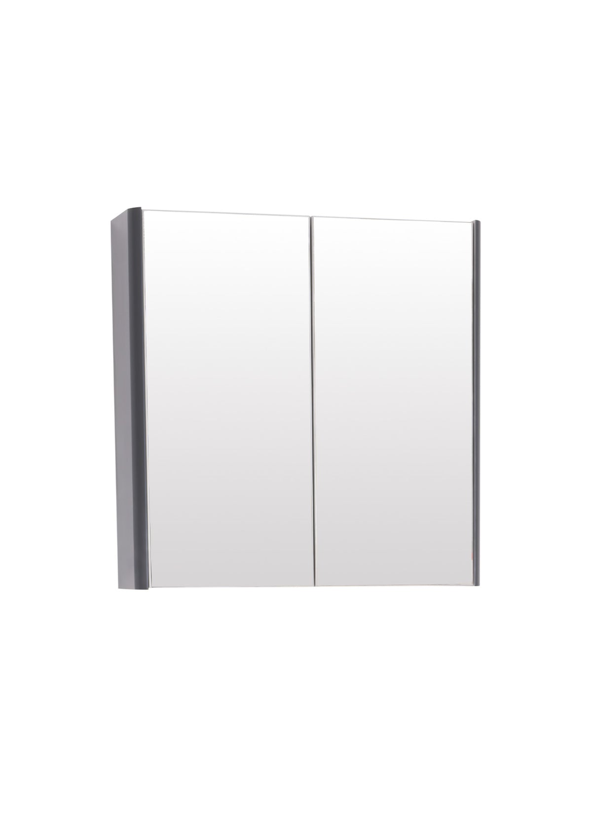 Options 24 600mm Mirror Cabinet Cool Grey - OPT600MIR-CG