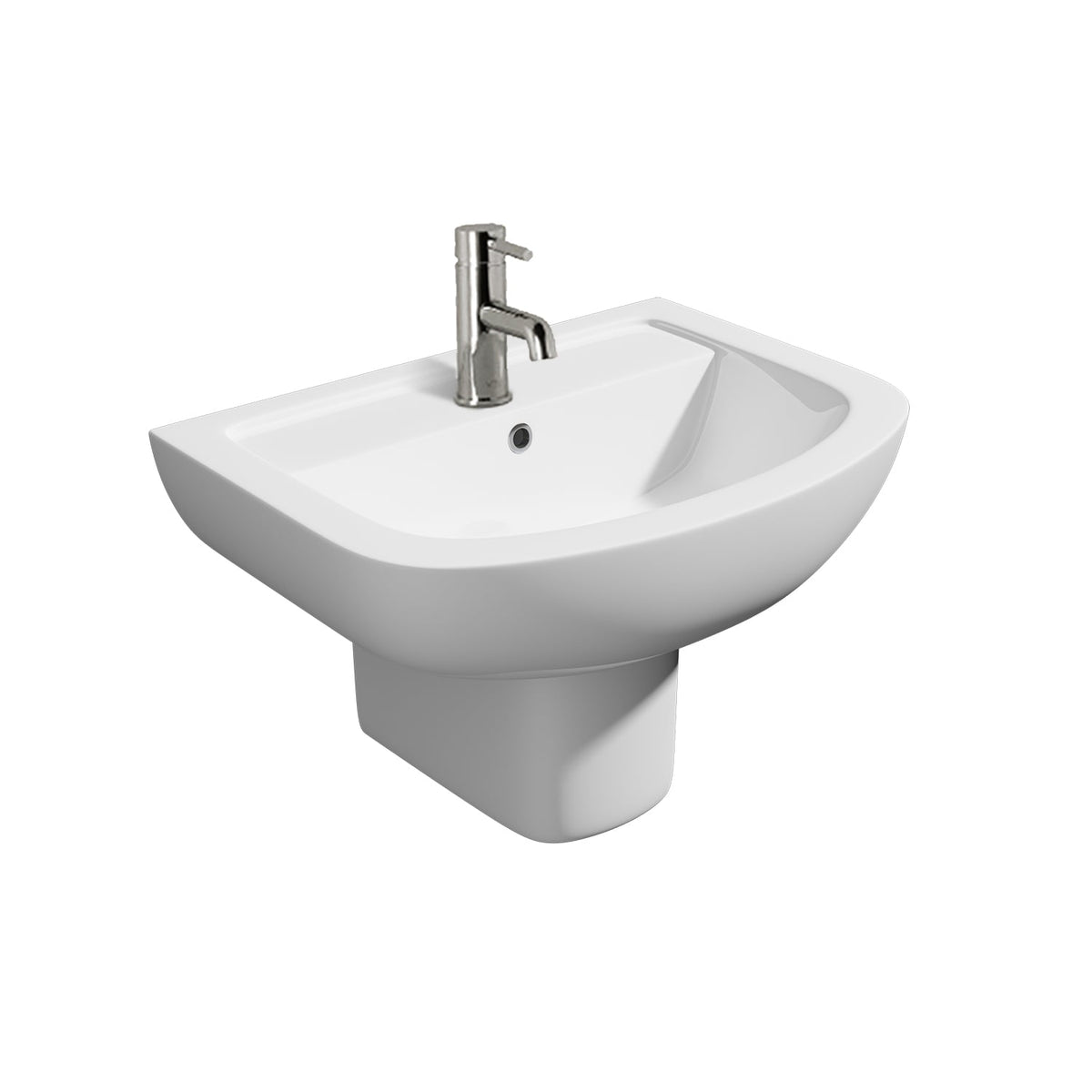 Series 600 Round Semi Pedestal - POT452SE