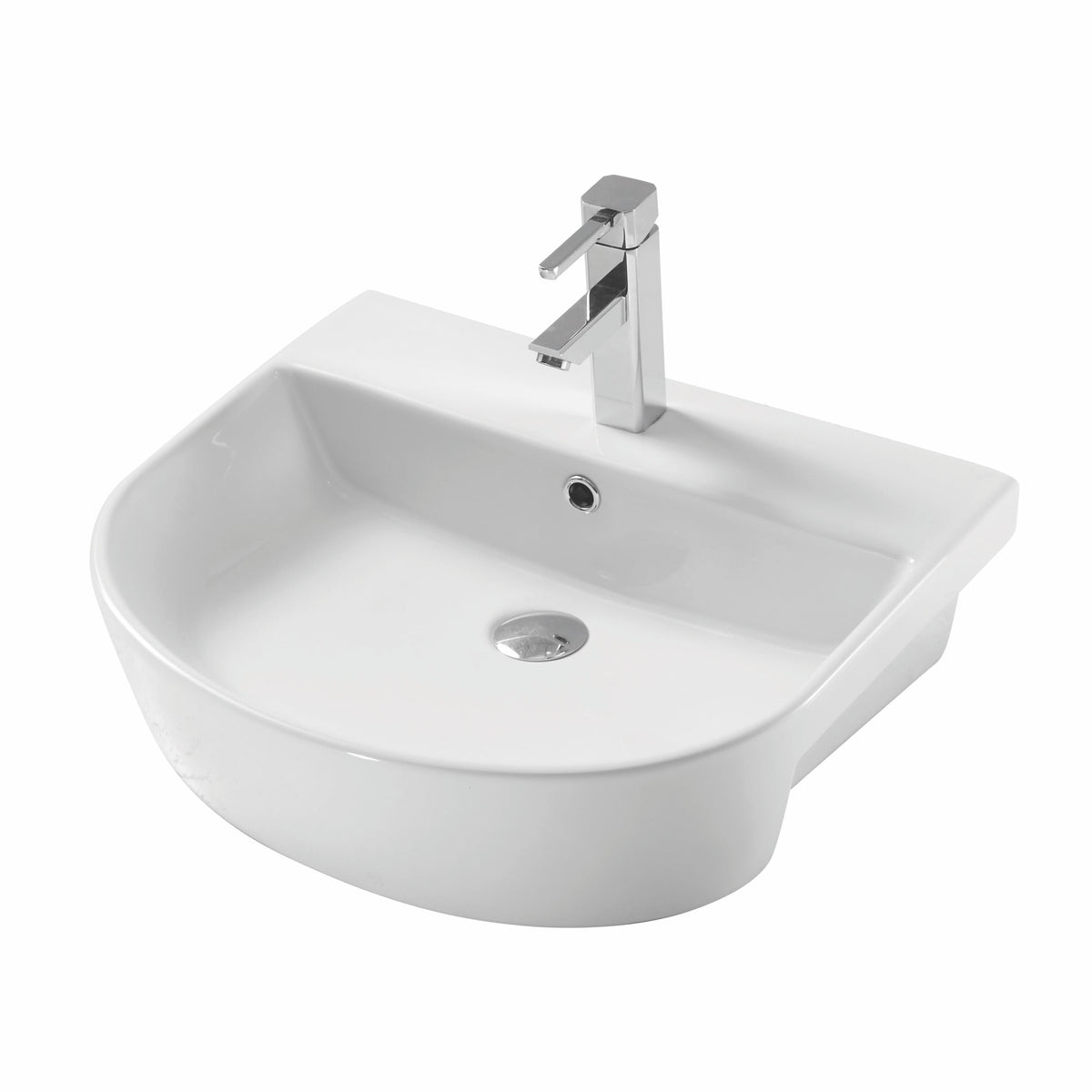 Kameo Semi recessed 1TH Basin - POT545KA