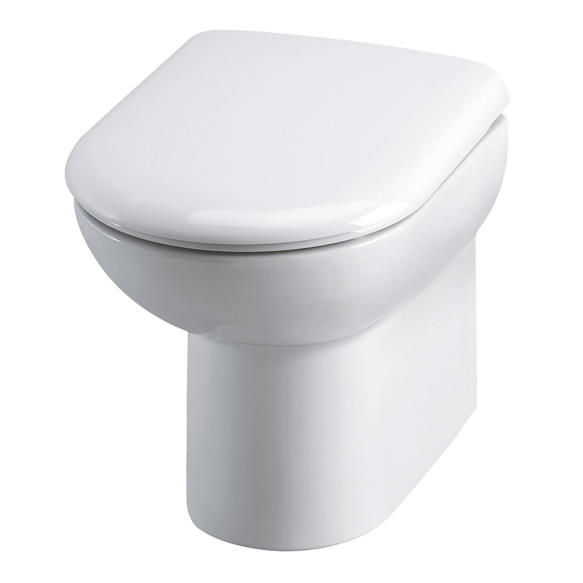 Round Back to Wall Toilet Pan