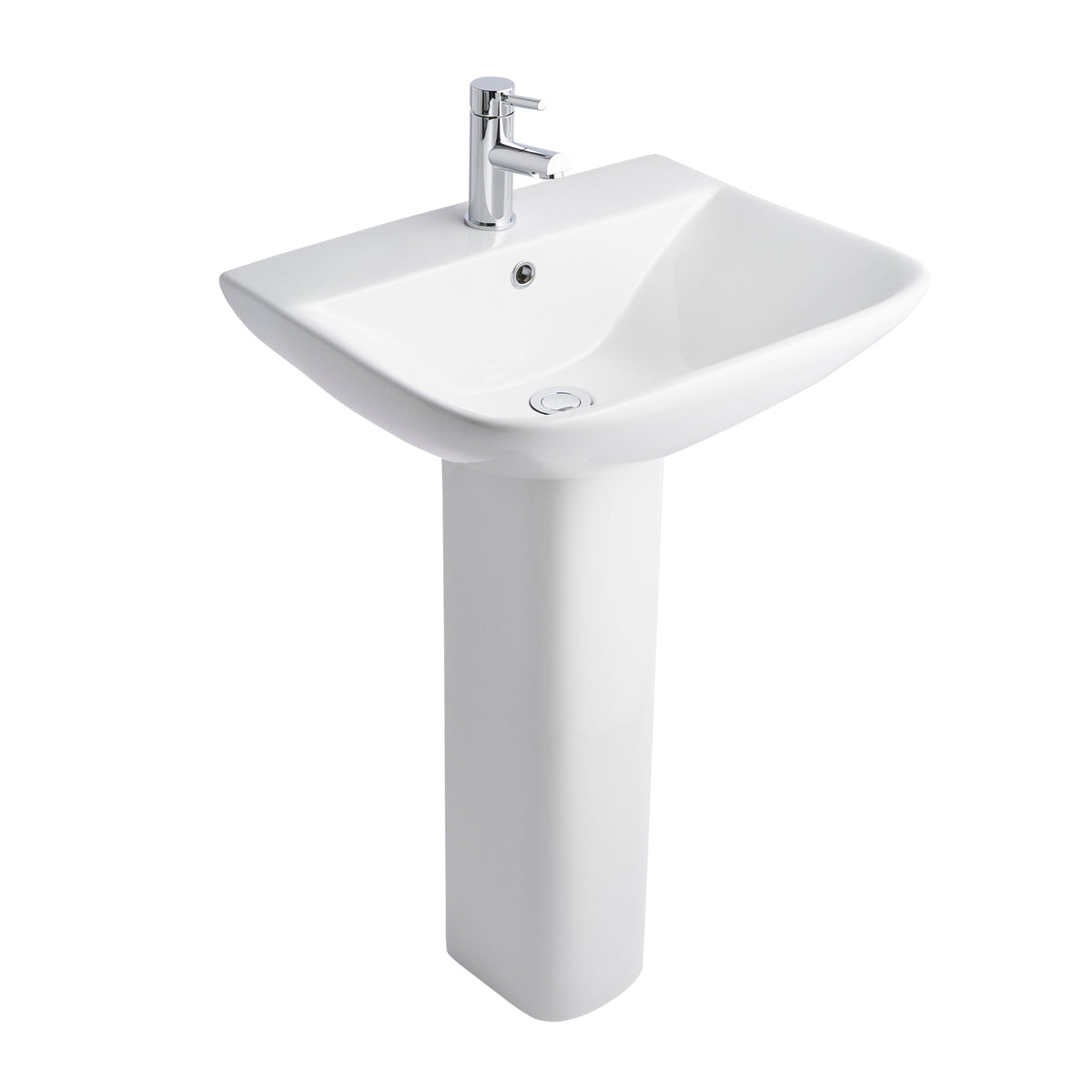Primo Square 550mm 1TH Basin - PRI-55BAS-SQ