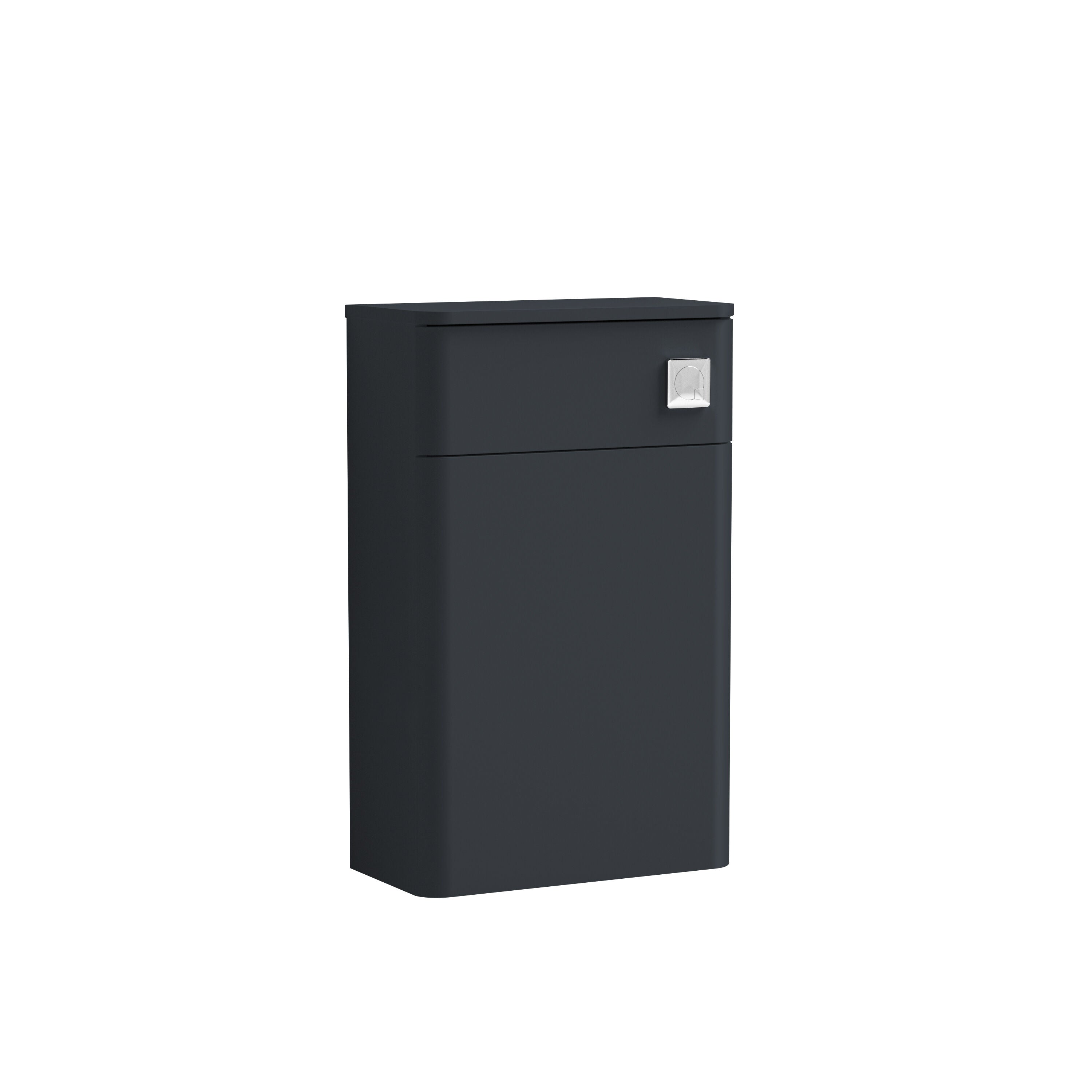 nuie Core 500mm Soft Black Floor Standing WC Unit