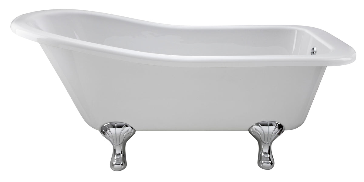 Old London Brockley 1700mm Freestanding Single Ended Slipper Bath With Corbel Legs