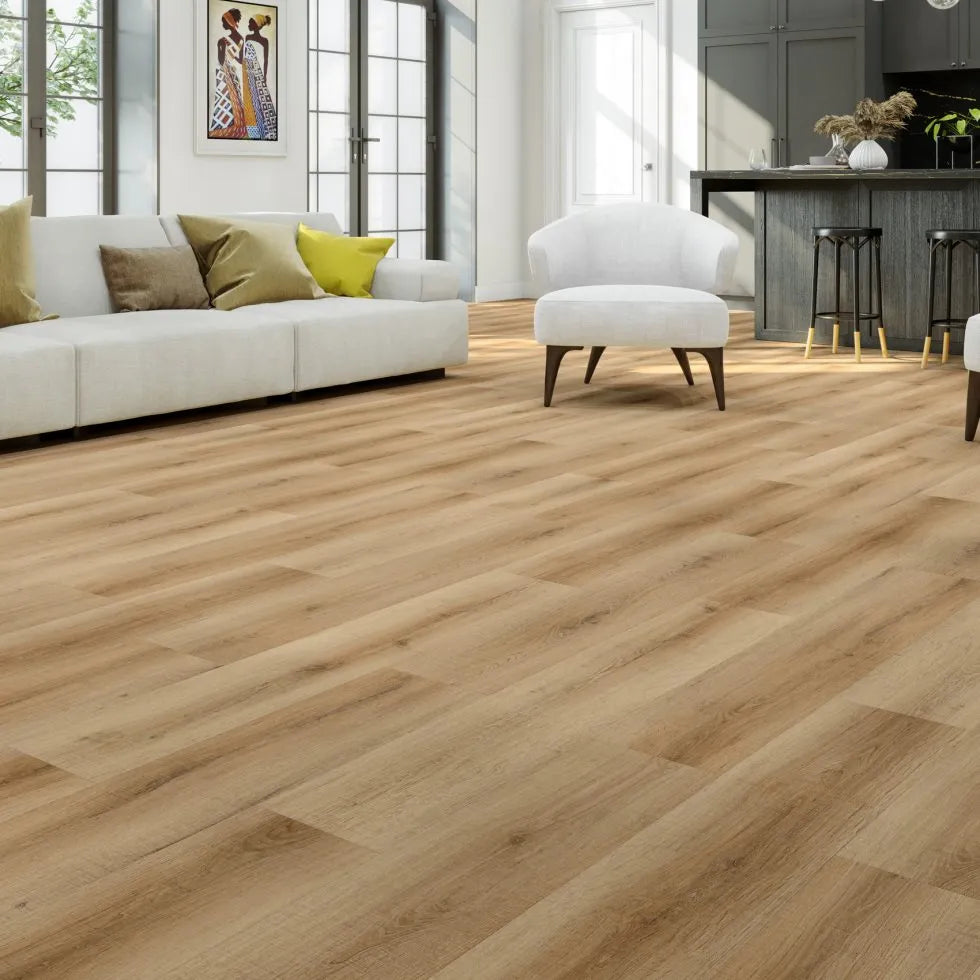 Cove Raby SPC Flooring with Built-In Underlay