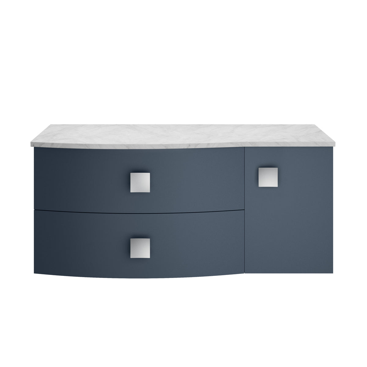 Hudson Reed Sarenna 1000mm 2 Drawer 1 Door Wall Hung Left Hand Vanity Unit