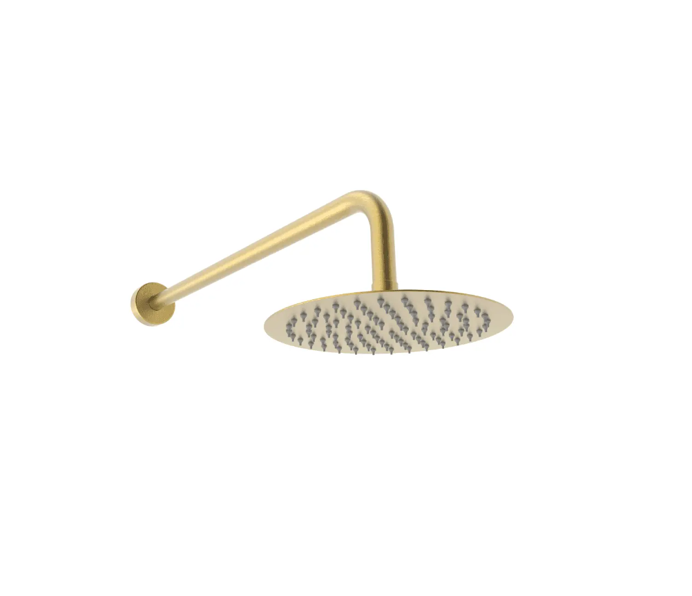 Fixed Overhead Drencher Brushed Brass - SHO143OT