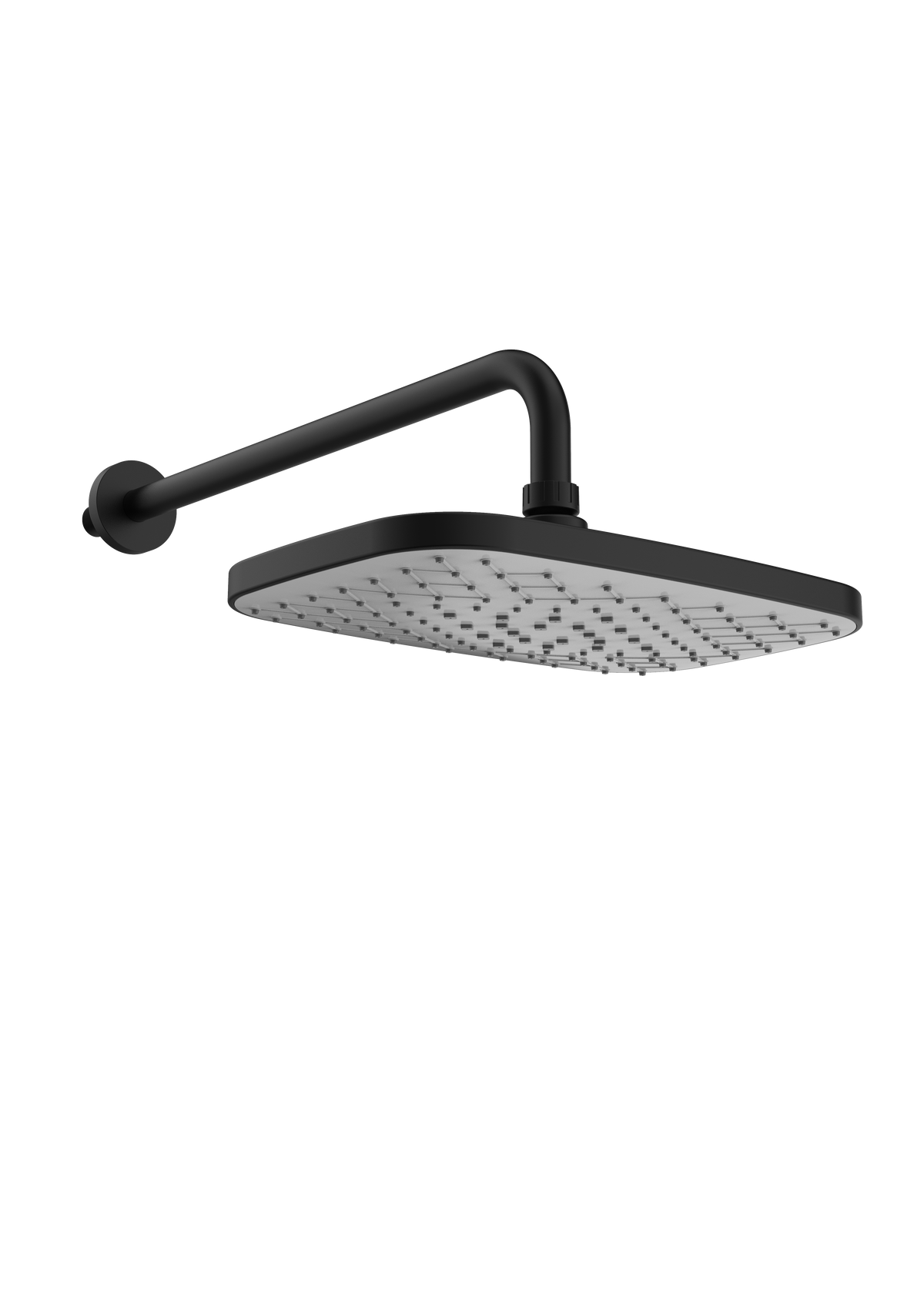 Kolt Fixed Head and Arm Matt Black - SHO315KBL
