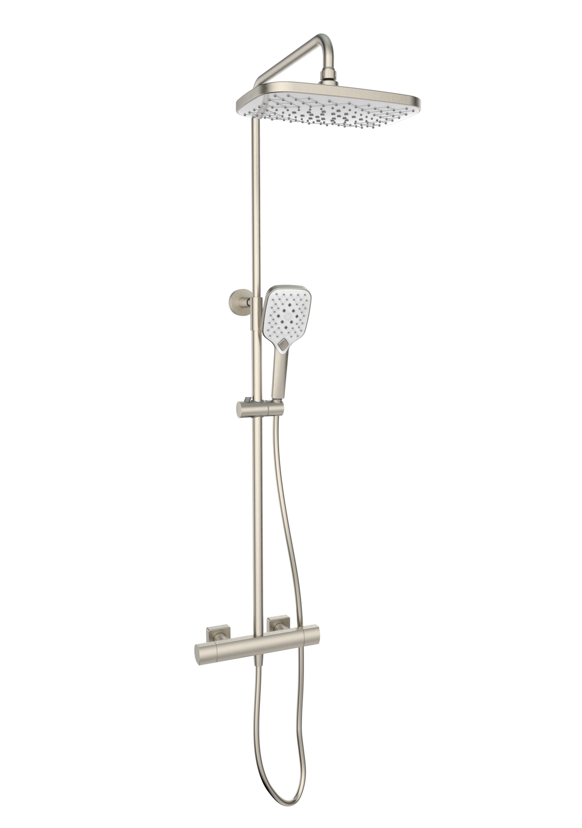 Kolt Shower with Sliding Handset and Drench Head Nickel - SHO330KBN