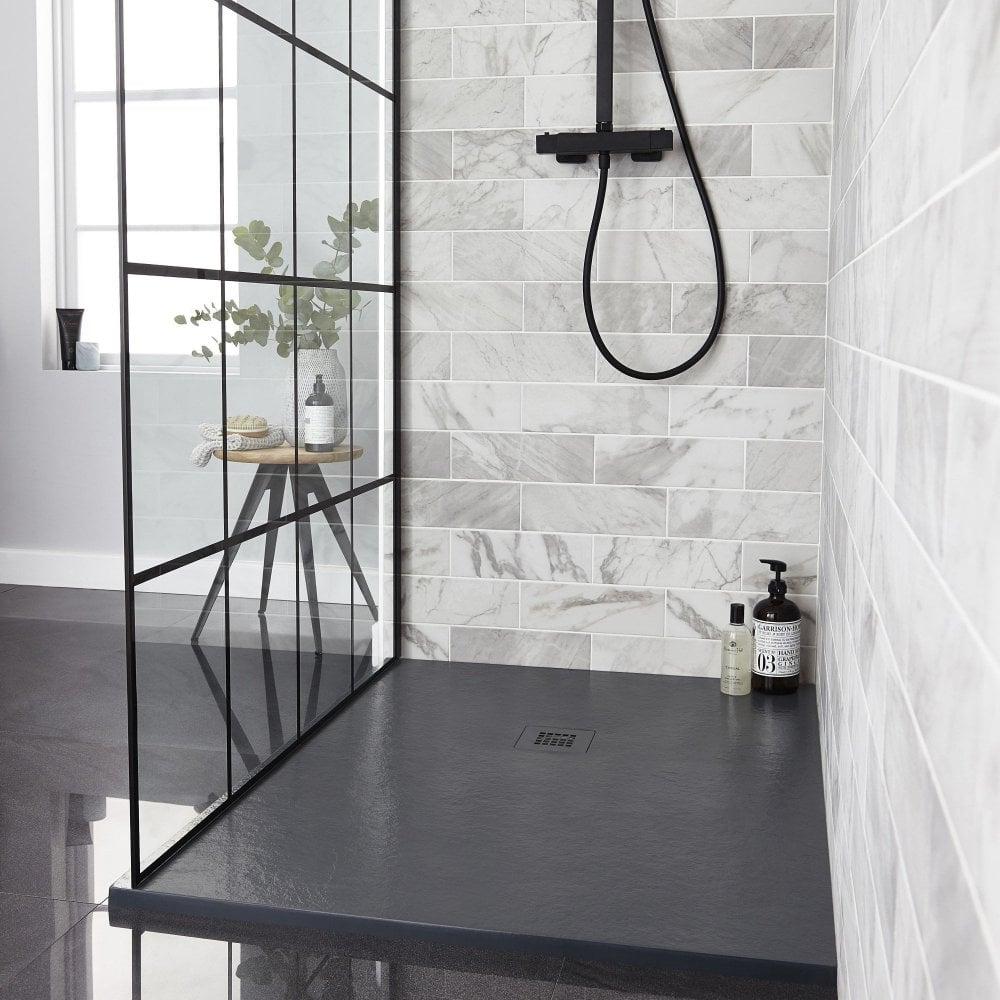Stone Rectangle Tray - 1400x900mm Graphite - STOR1409GP