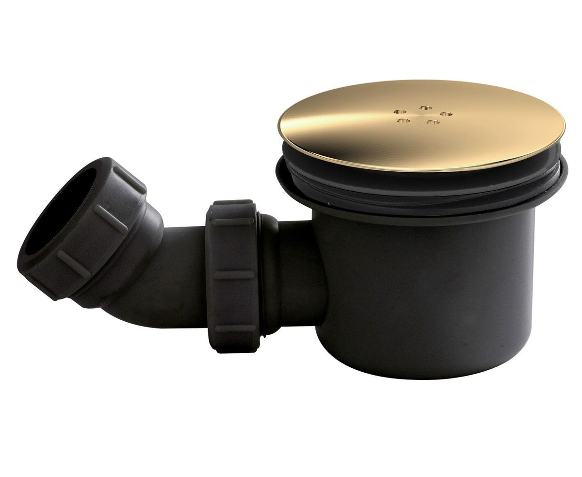 Hudson Reed 90mm Fast Flow Shower Waste Black Base