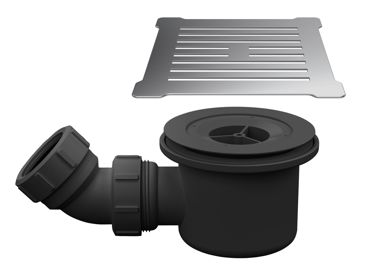 Hudson Reed 90mm Square Grid Shower Tray Waste