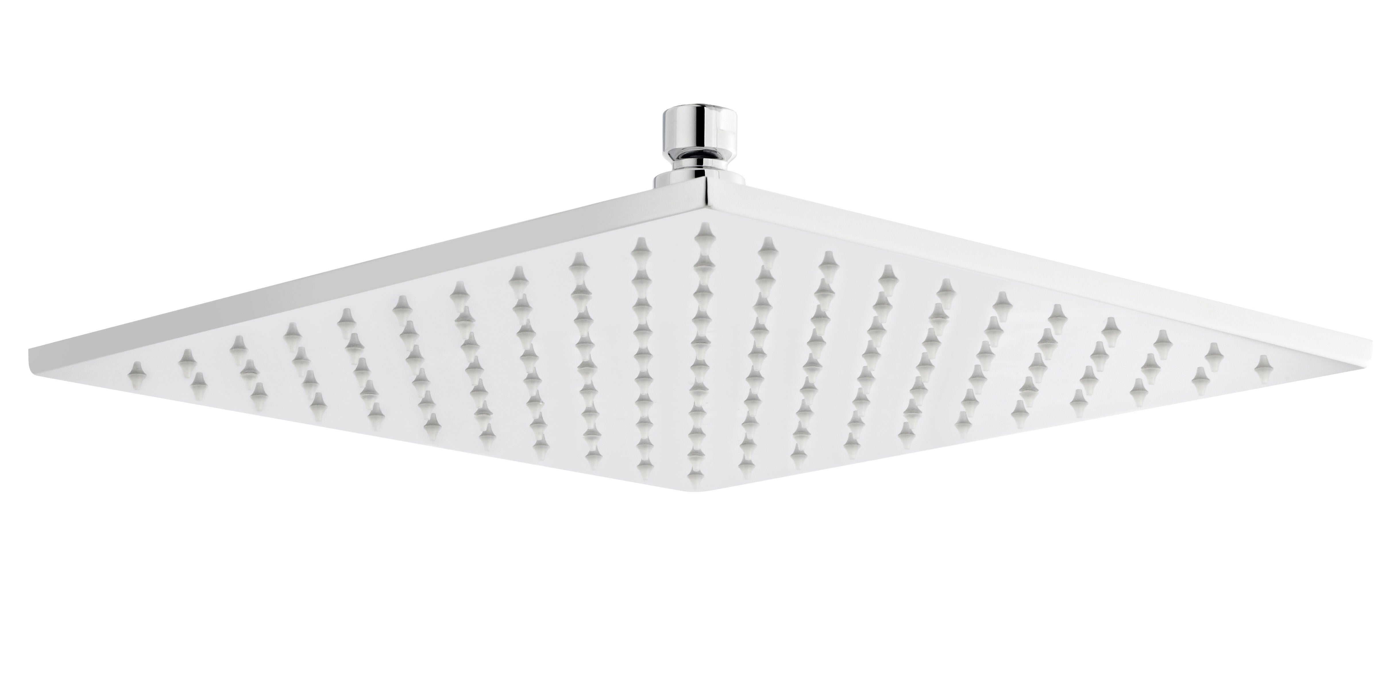 nuie Chrome Fixed LED Shower Head