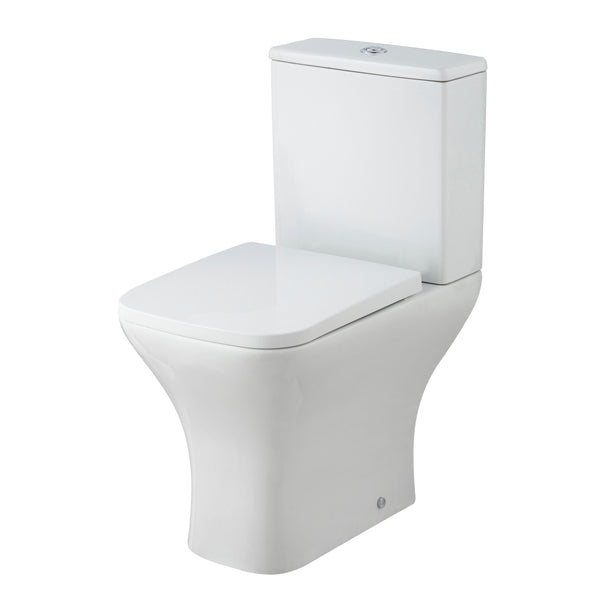 Acer Short Projection Close Coupled Pan, Cistern and Seat