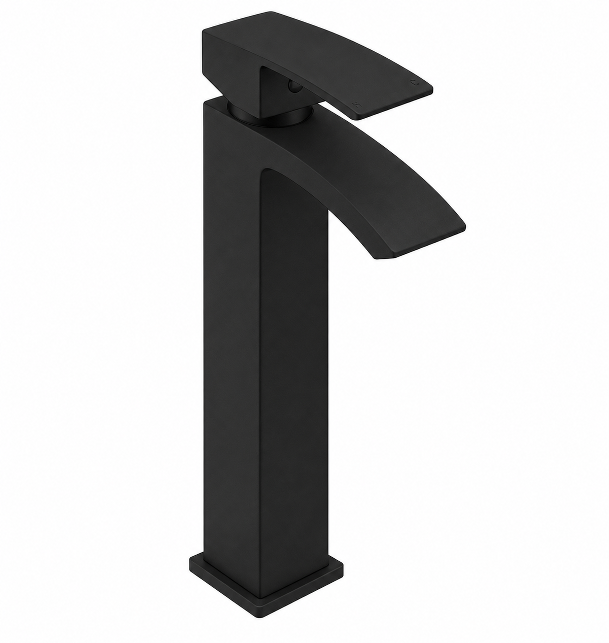 Fiuto Nero Hi Rise Mono Basin Mixer - TAP119FIJ