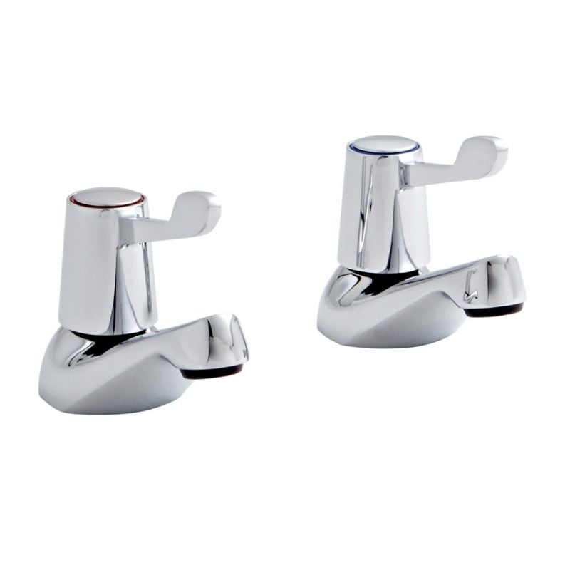 Leva 1/2 Basin Taps (Pair) - TAP170LE - TAP170LE 2