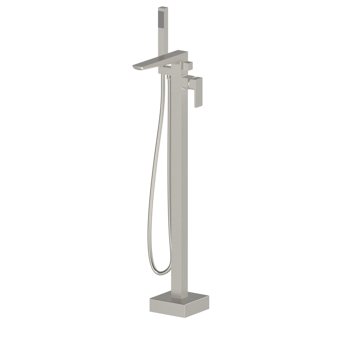 Kolt Freestanding Bath Shower Mixer Brushed Nickel - TAP337KBN