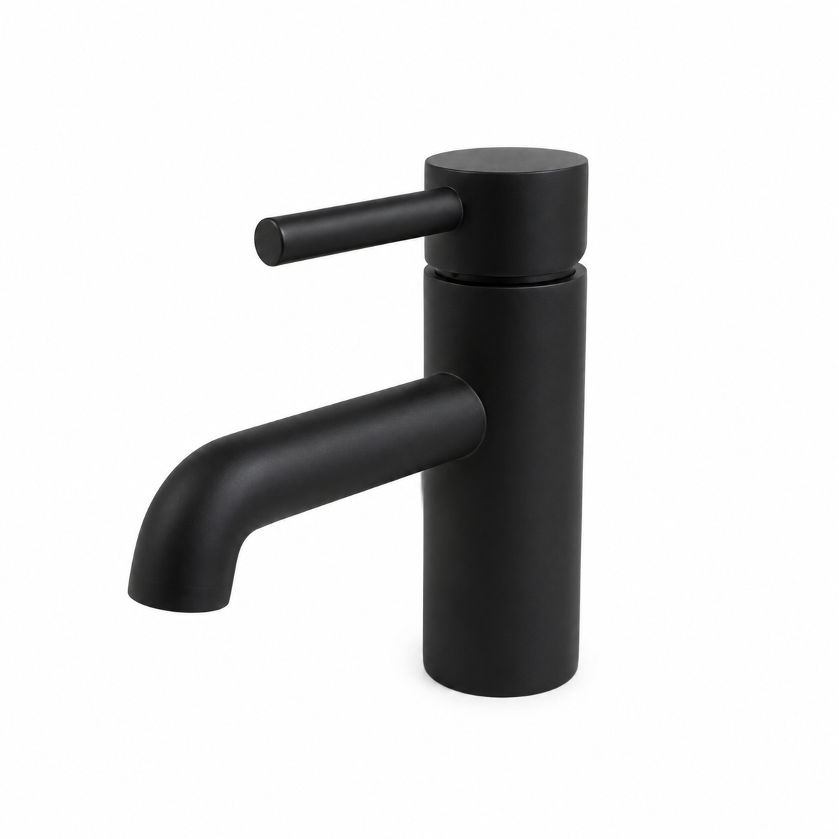 Nero Round Basin Mixer With Waste - TAP411NR