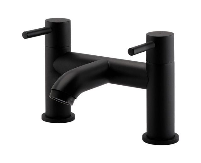 Nero Round Bath Filler - TAP412NR
