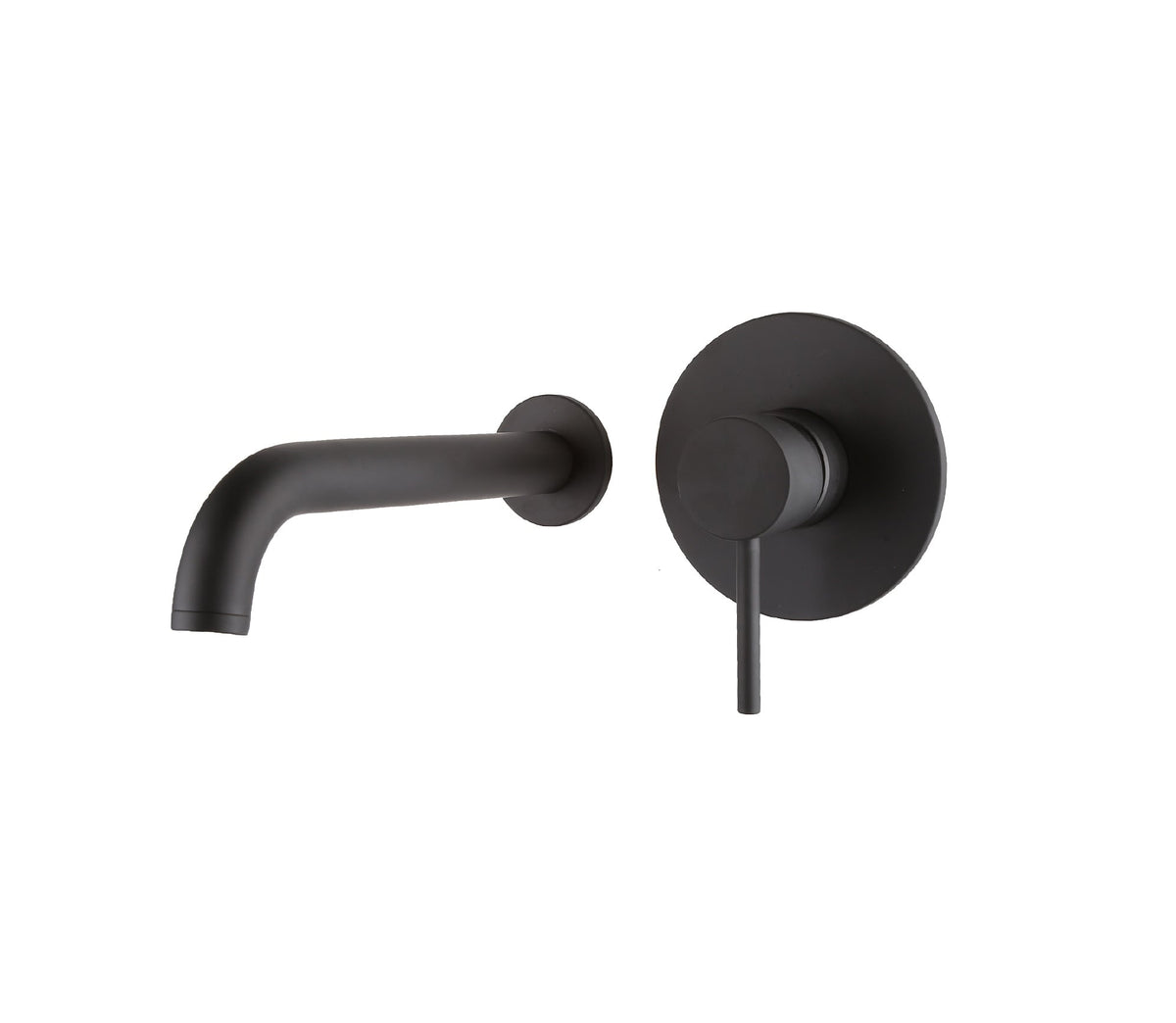 Nero Round Wall Mounted Basin Mixer - TAP415NR