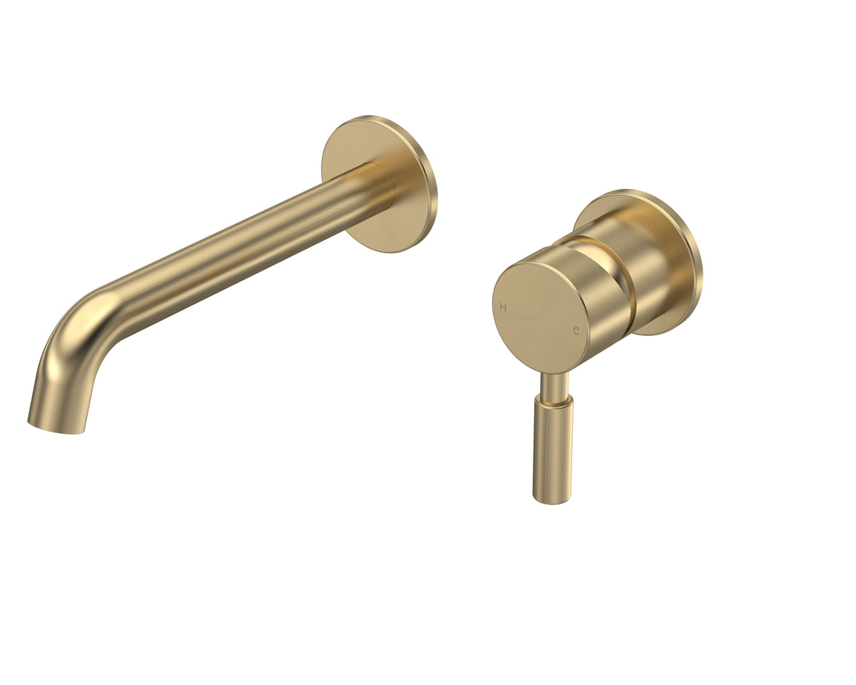 Hudson Reed Tec Lever 2TH Wall Mounted Basin Mixer