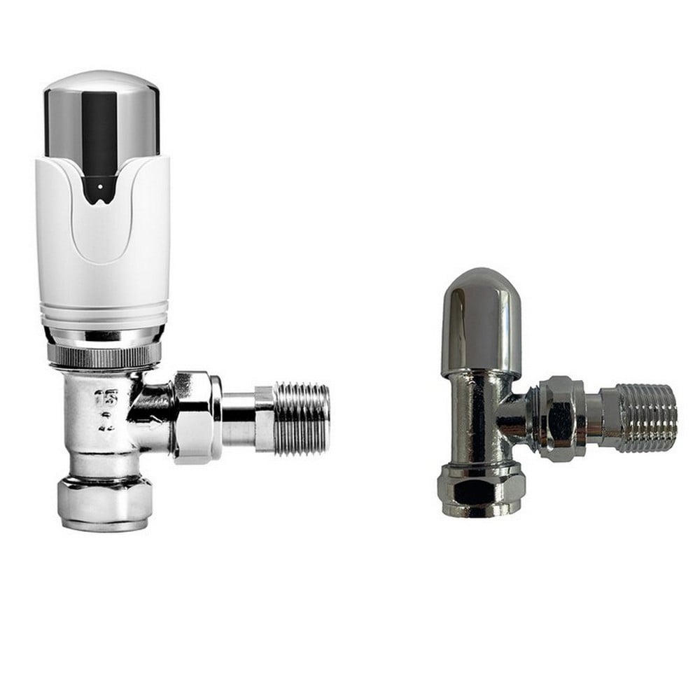 Twin Pack TRV & Lockshield Refined Angled - TPLSTRVRA