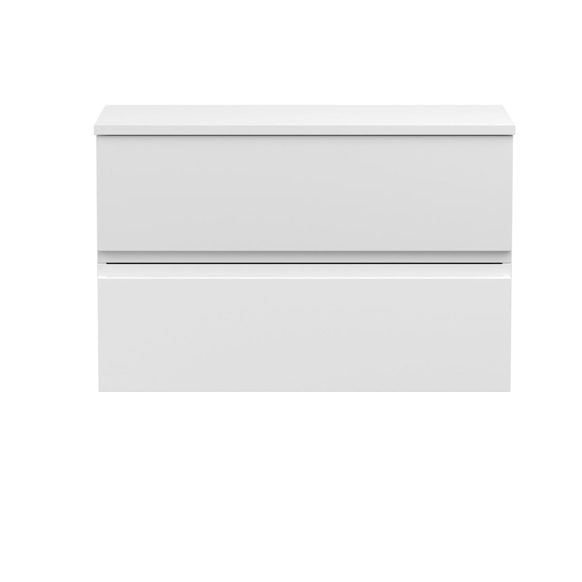 Hudson Reed Urban 800mm 2 Drawer Wall Hung Vanity Unit With Co-ordinating Worktop