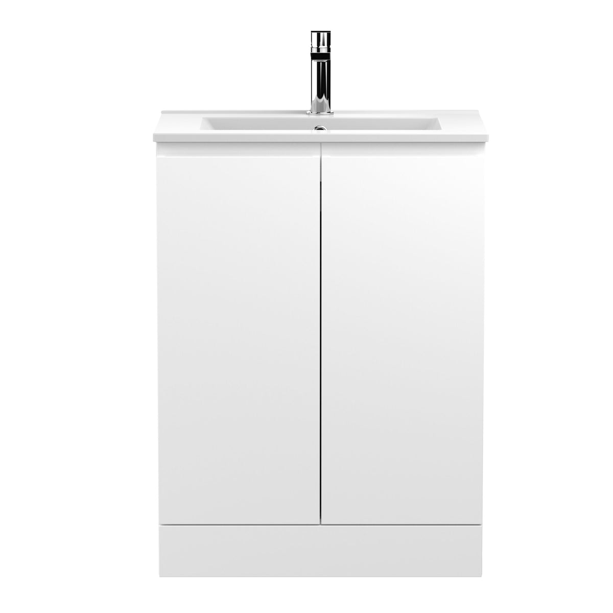 Hudson Reed Urban 600mm 2 Door Floor Standing Vanity Unit With Minimalist Basin