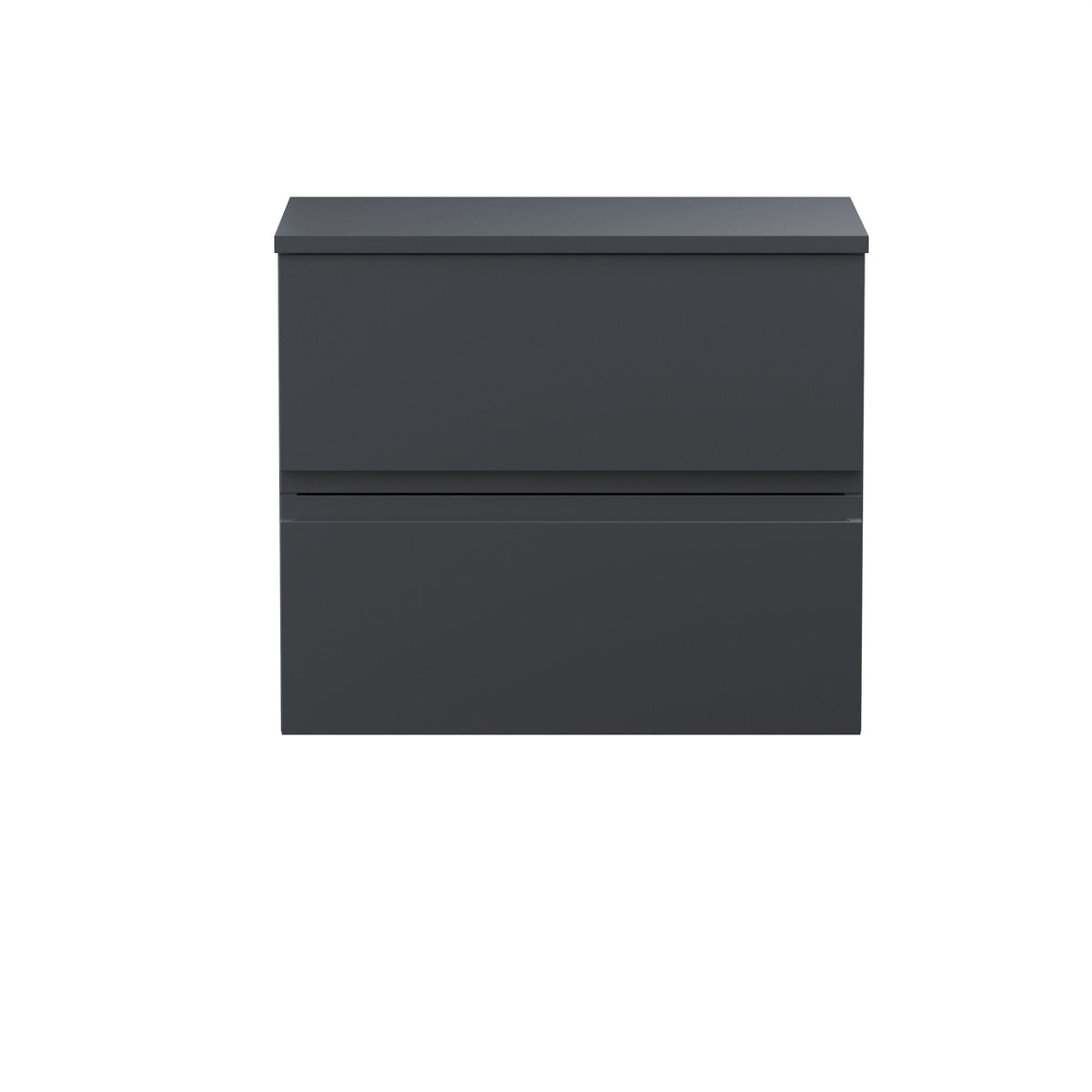 Hudson Reed Urban 600mm 2 Drawer Wall Hung Vanity Unit With Co-ordinating Worktop
