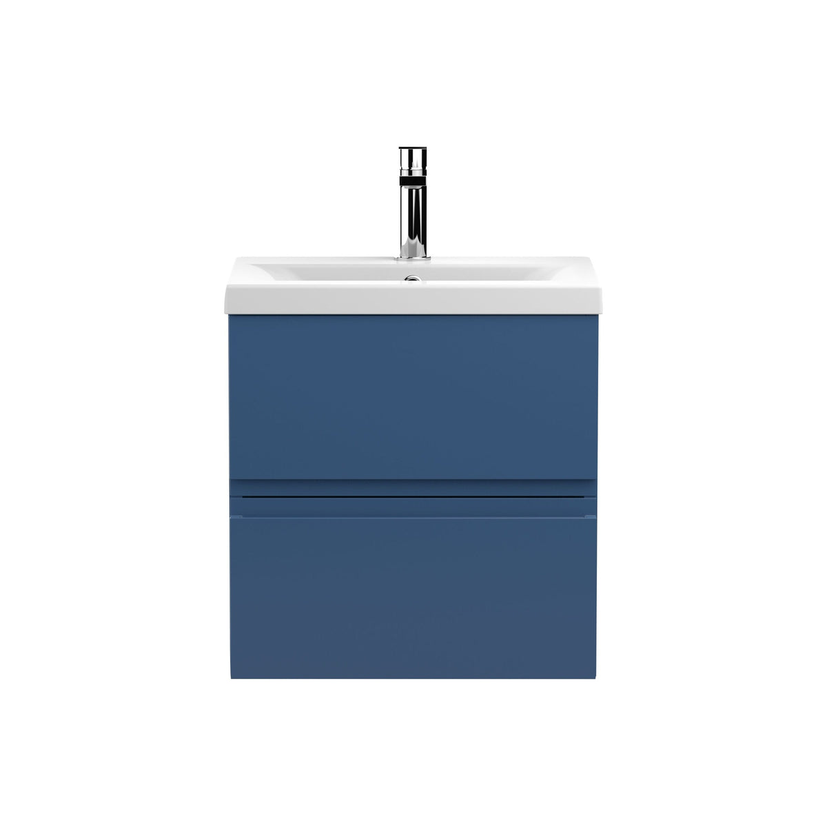 Hudson Reed Urban 500mm 2 Drawer Wall Hung Vanity Unit With Mid-Edge Basin