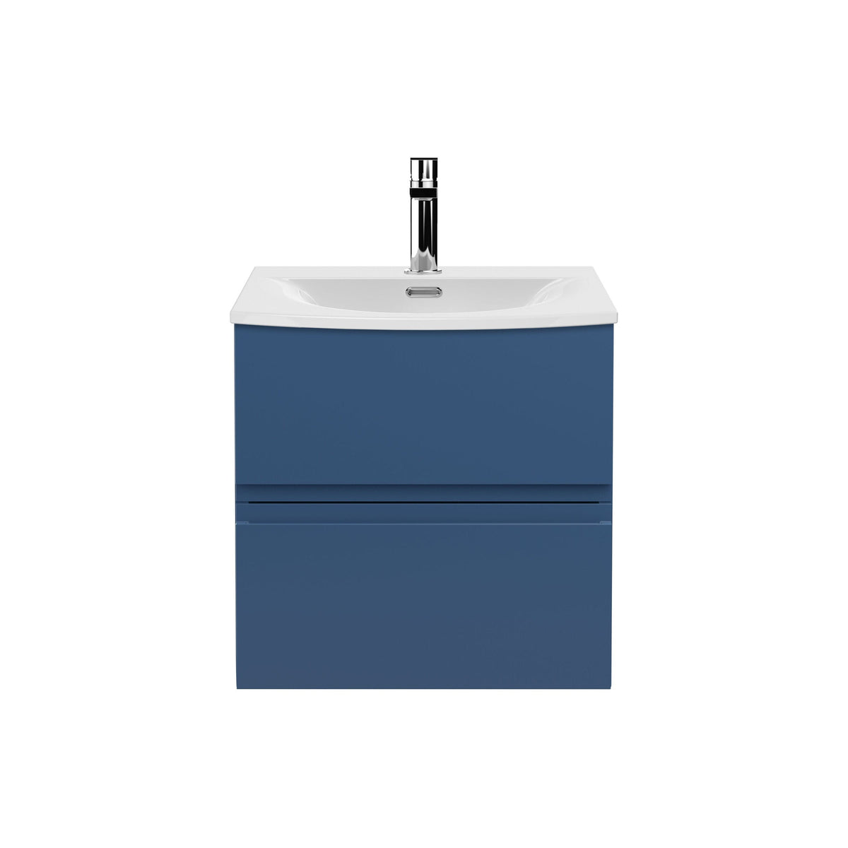 Hudson Reed Urban 500mm 2 Drawer Wall Hung Vanity Unit With U-Shaped Curved Basin