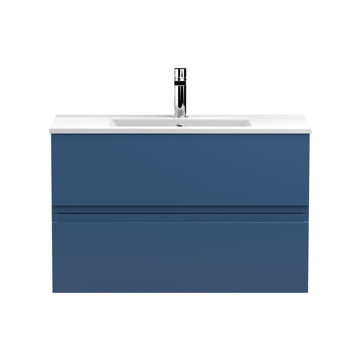 Hudson Reed Urban 800mm 2 Drawer Wall Hung Vanity Unit With Minimalist Basin