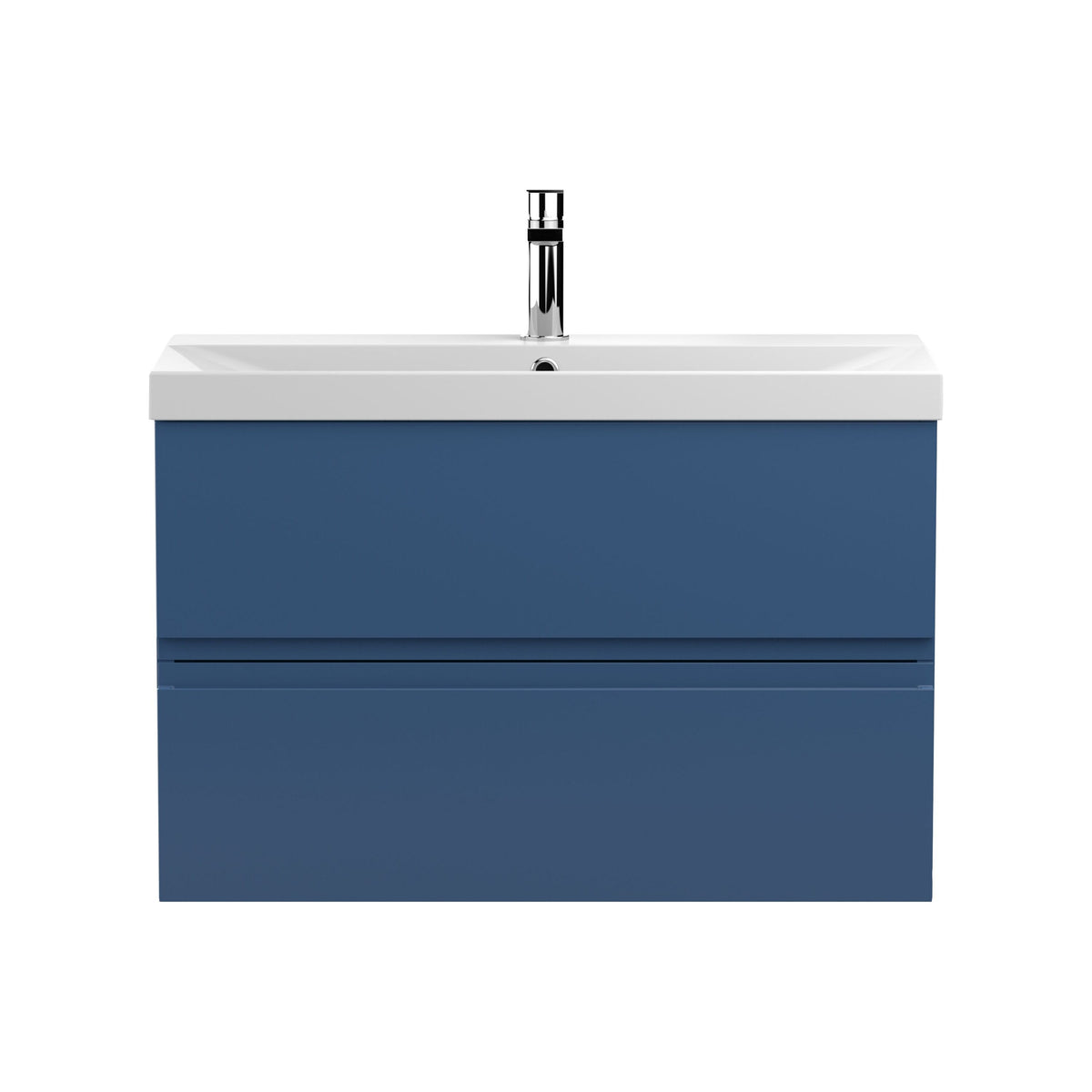 Hudson Reed Urban 800mm 2 Drawer Wall Hung Vanity Unit With Thin Edge Basin
