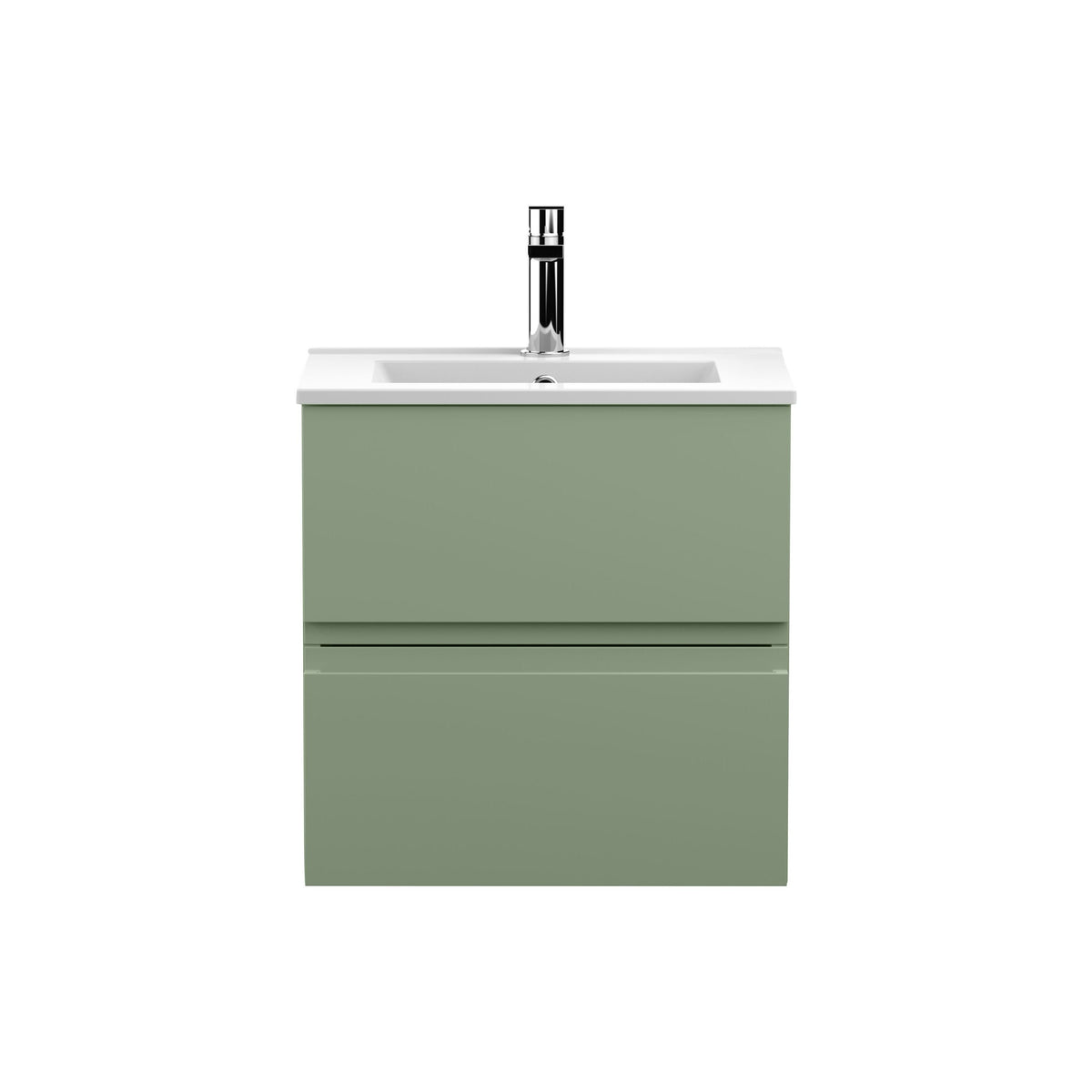 Hudson Reed Urban 500mm 2 Drawer Wall Hung Vanity Unit With Minimalist Basin