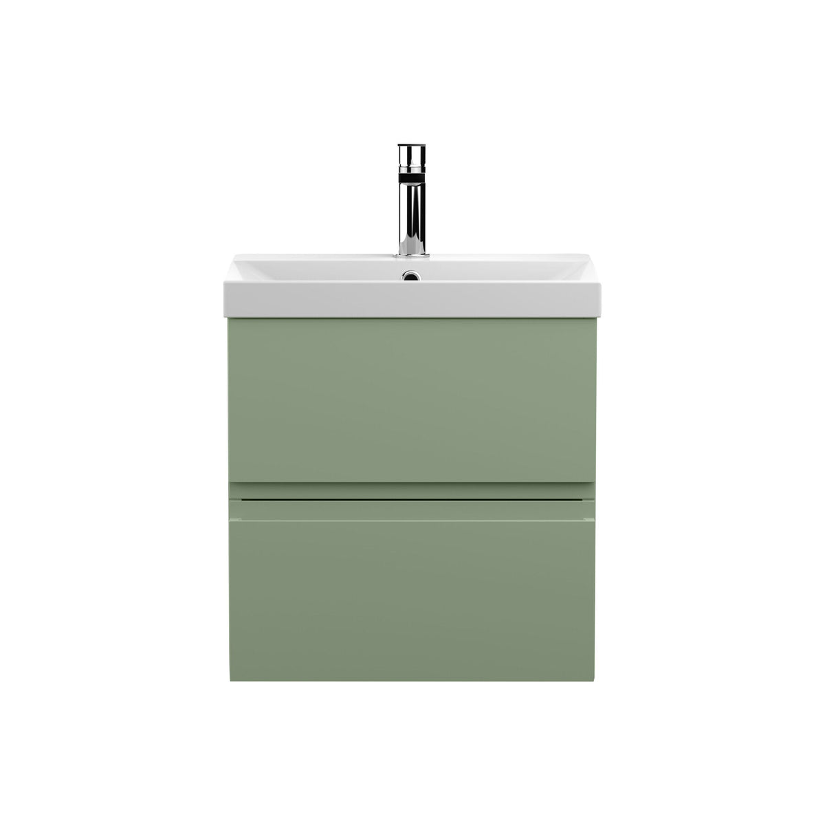 Hudson Reed Urban 500mm 2 Drawer Wall Hung Vanity Unit With Thin Edge Basin