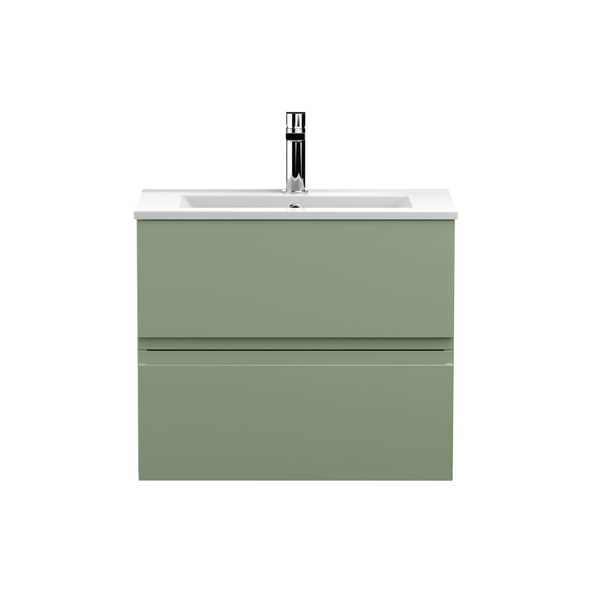 Hudson Reed Urban 600mm 2 Drawer Wall Hung Vanity Unit With Minimalist Basin