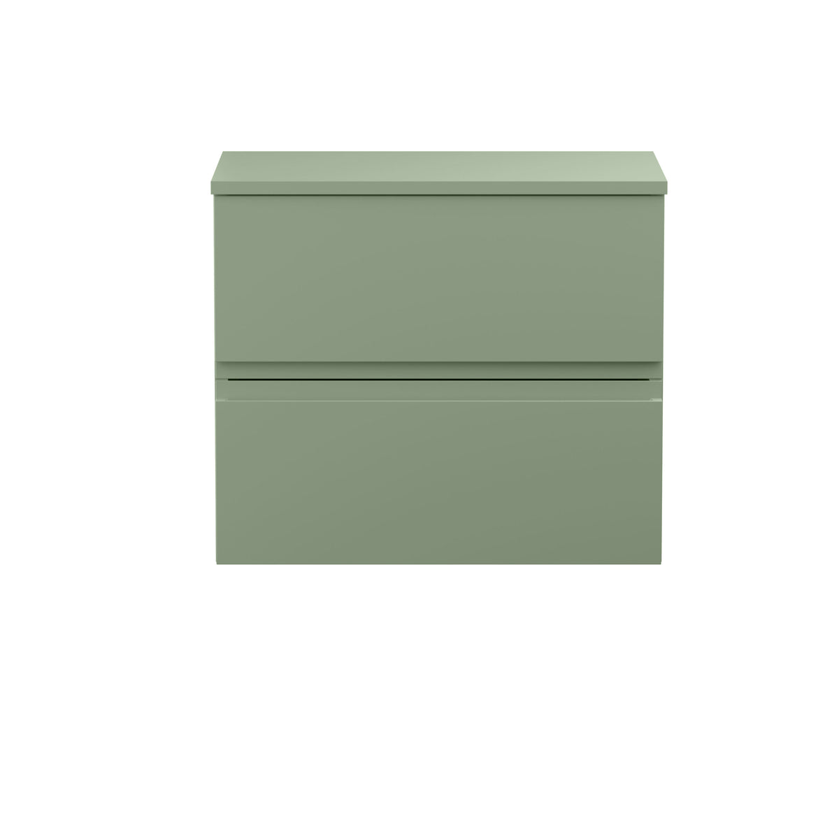 Hudson Reed Urban 600mm 2 Drawer Wall Hung Vanity Unit With Co-ordinating Worktop