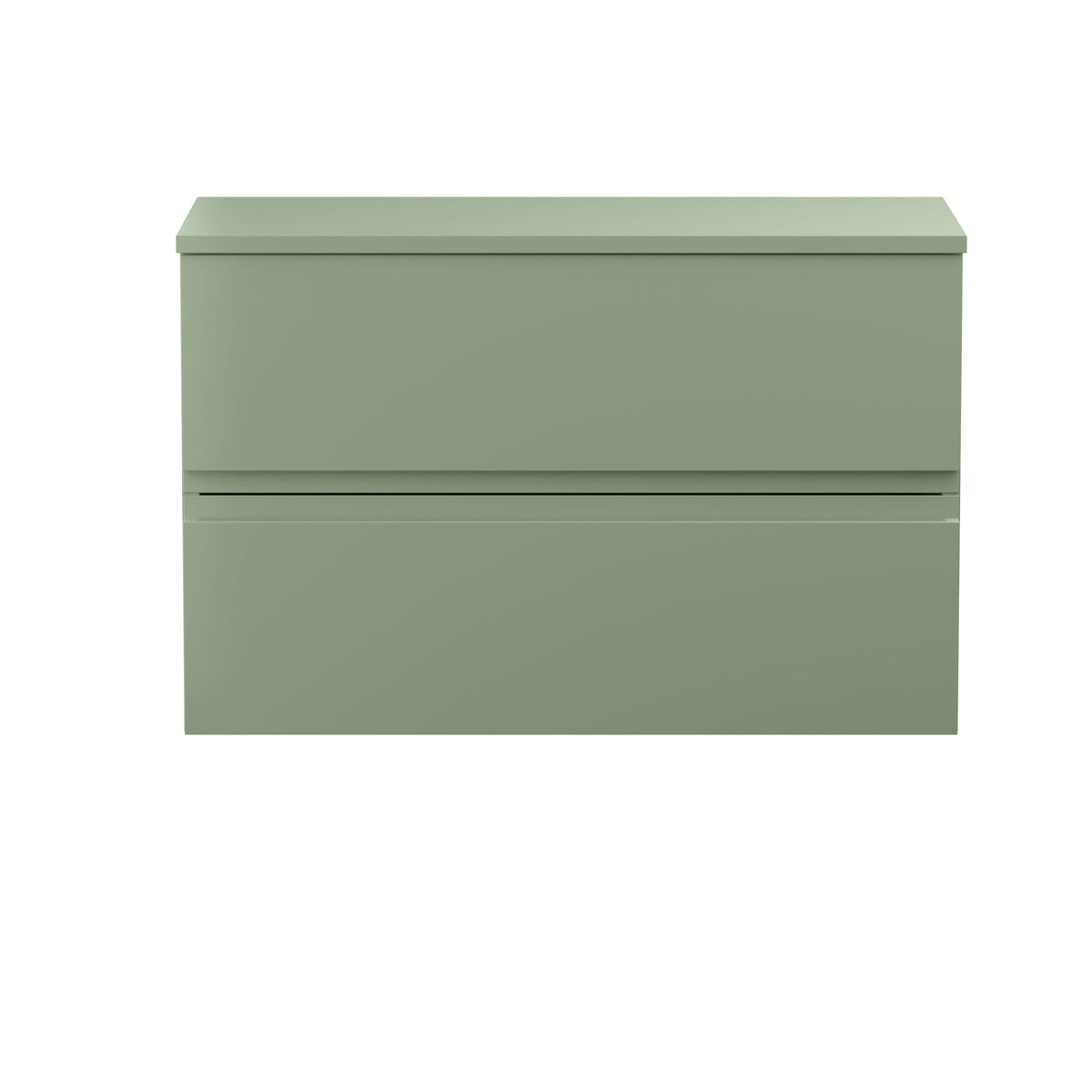 Hudson Reed Urban 800mm 2 Drawer Wall Hung Vanity Unit With Co-ordinating Worktop