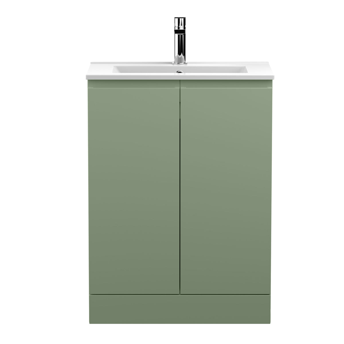 Hudson Reed Urban 600mm 2 Door Floor Standing Vanity Unit With Minimalist Basin