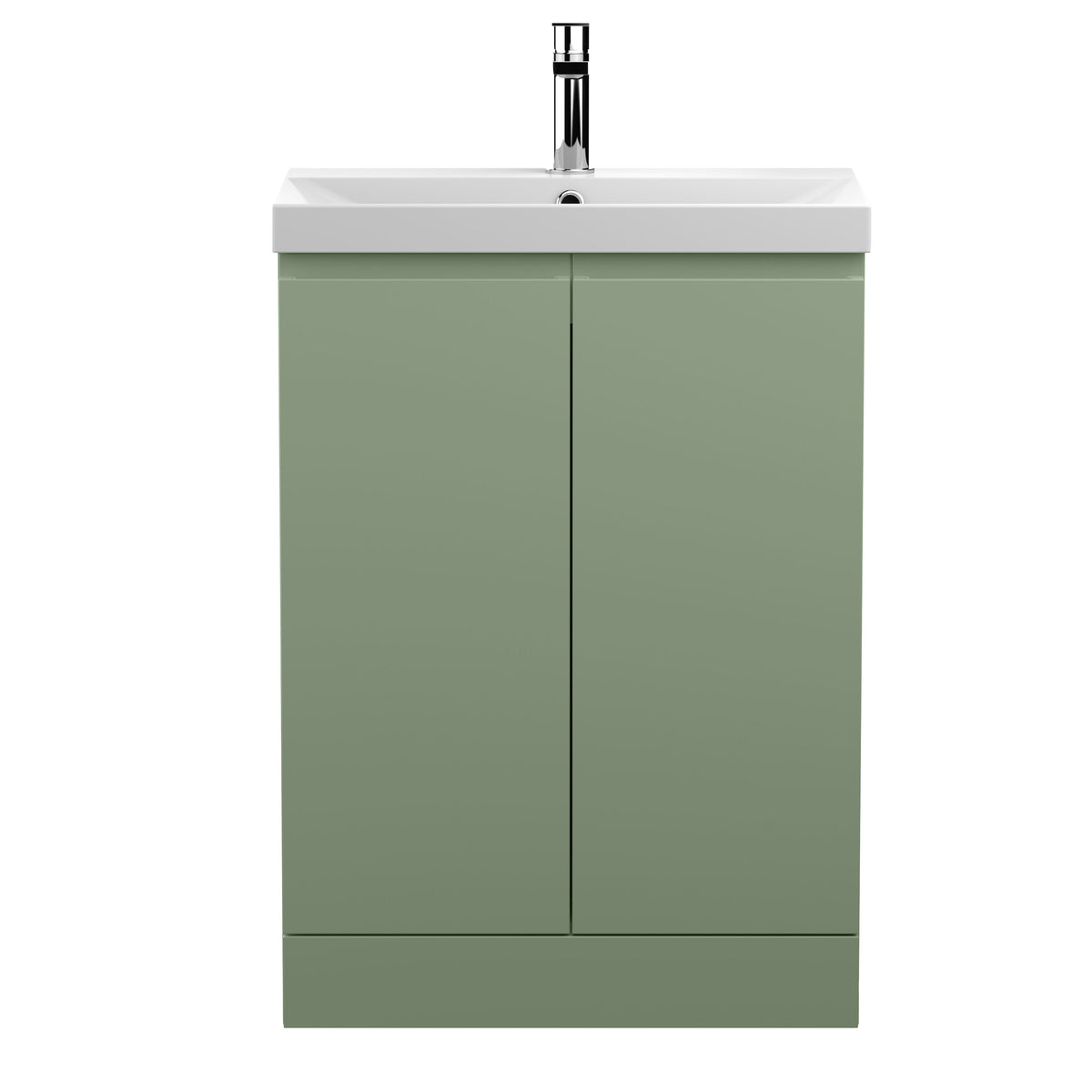 Hudson Reed Urban 600mm 2 Door Floor Standing Vanity Unit With Thin Edge Basin