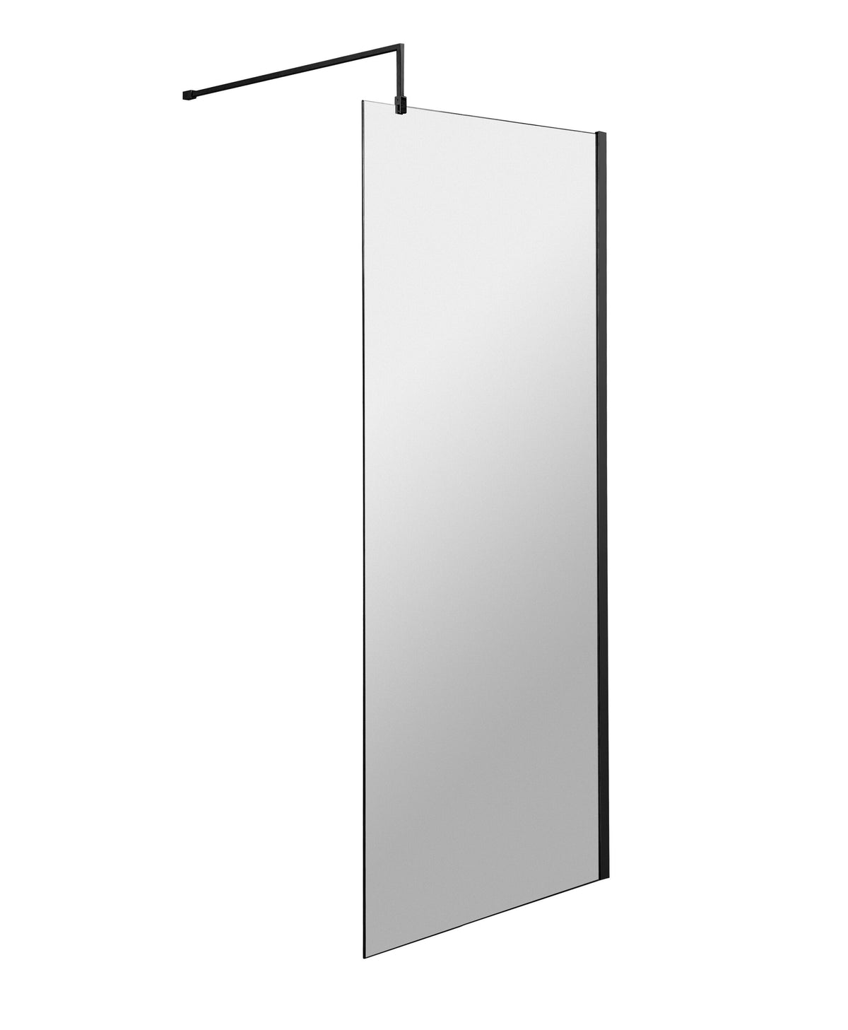 Hudson Reed 800mm Wetroom Screen With Support Bar