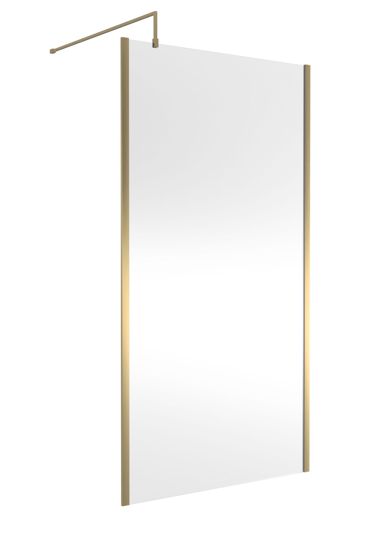 Hudson Reed 1100mm Wetroom Screen With Support Bar