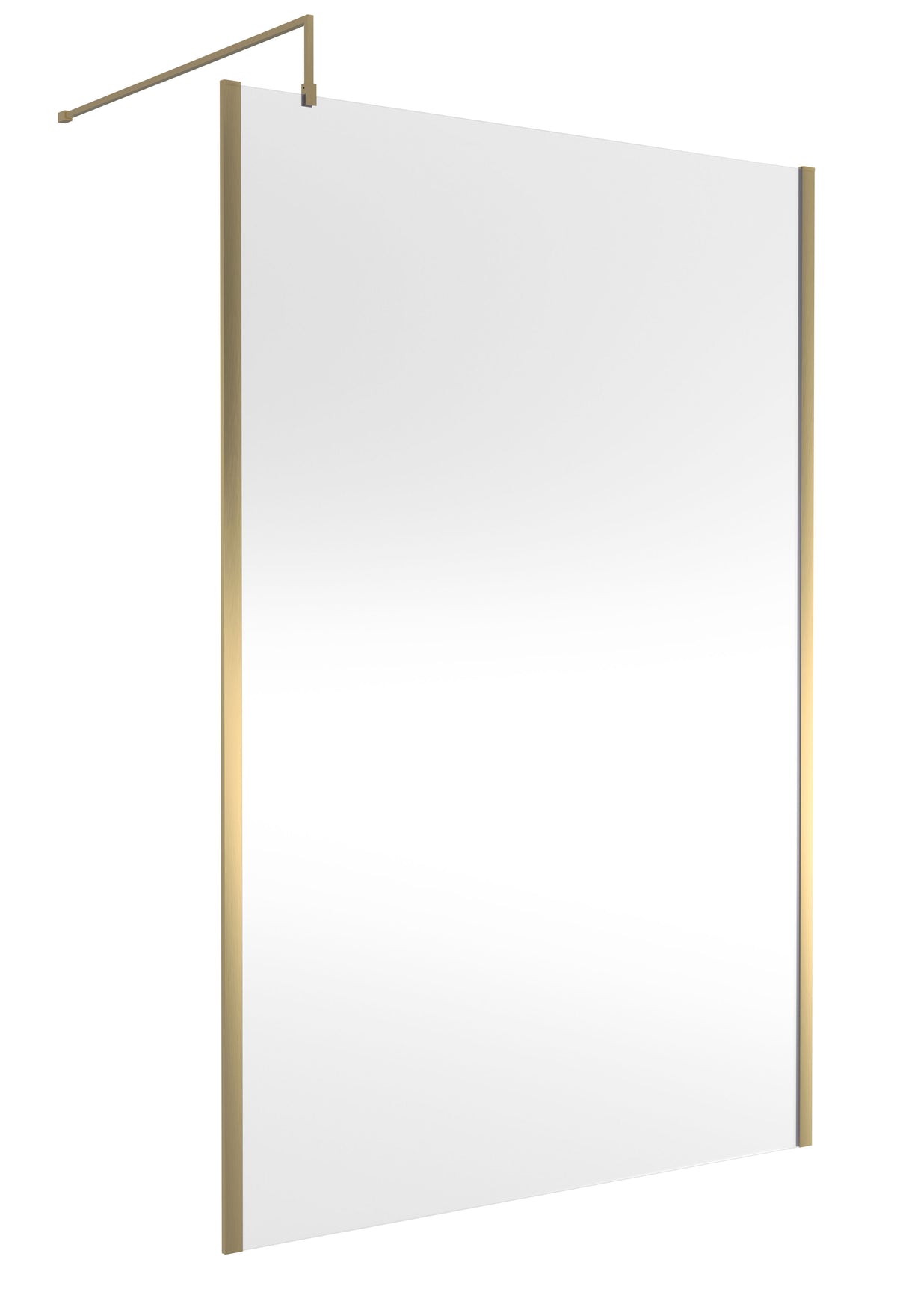 Hudson Reed 1400mm Wetroom Screen With Support Bar