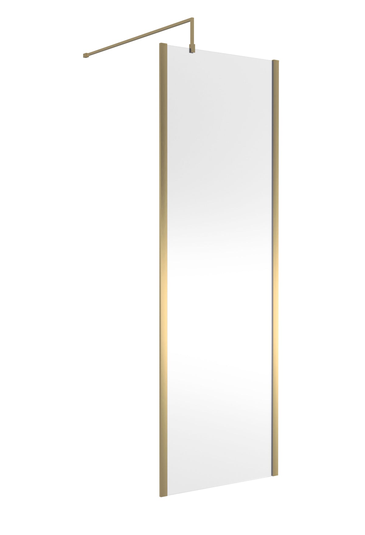 Hudson Reed 760mm Outer Wetroom Screen with Support Bar