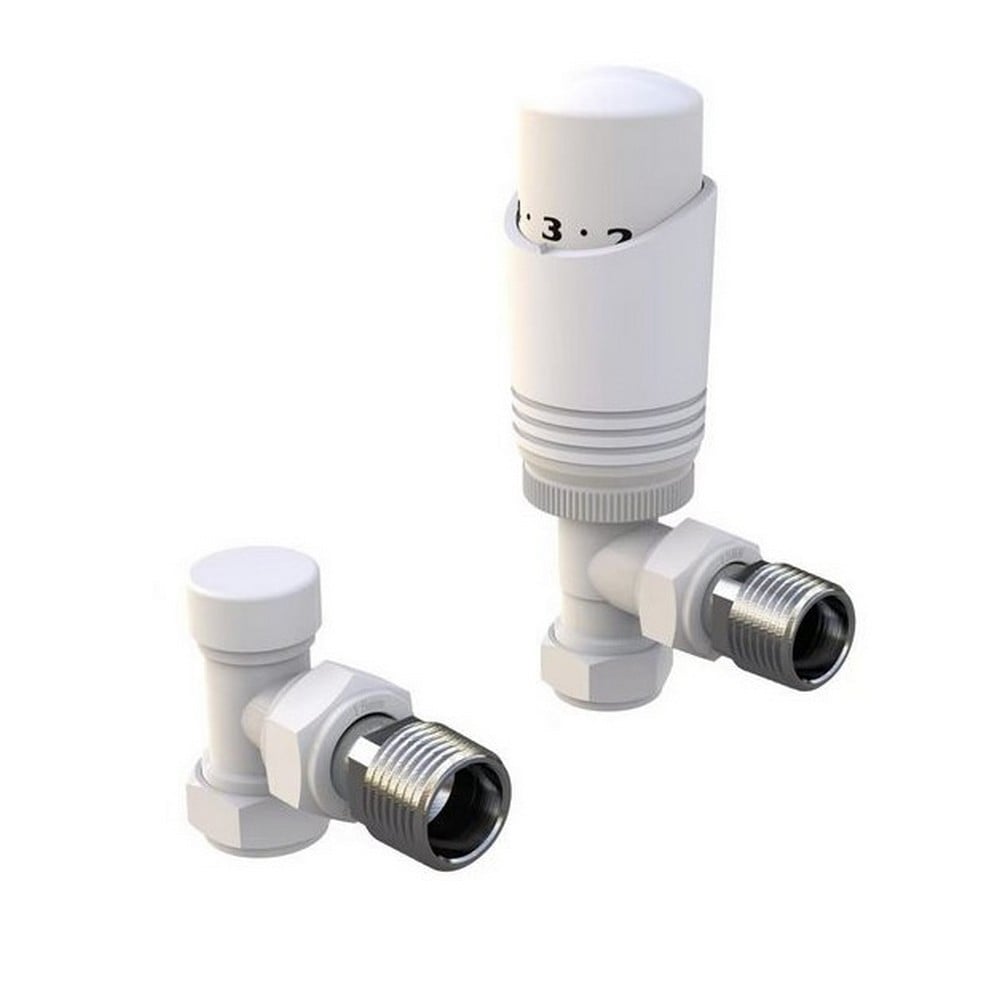 Design Twin Pack TRV White Angled - WT-TRV301A