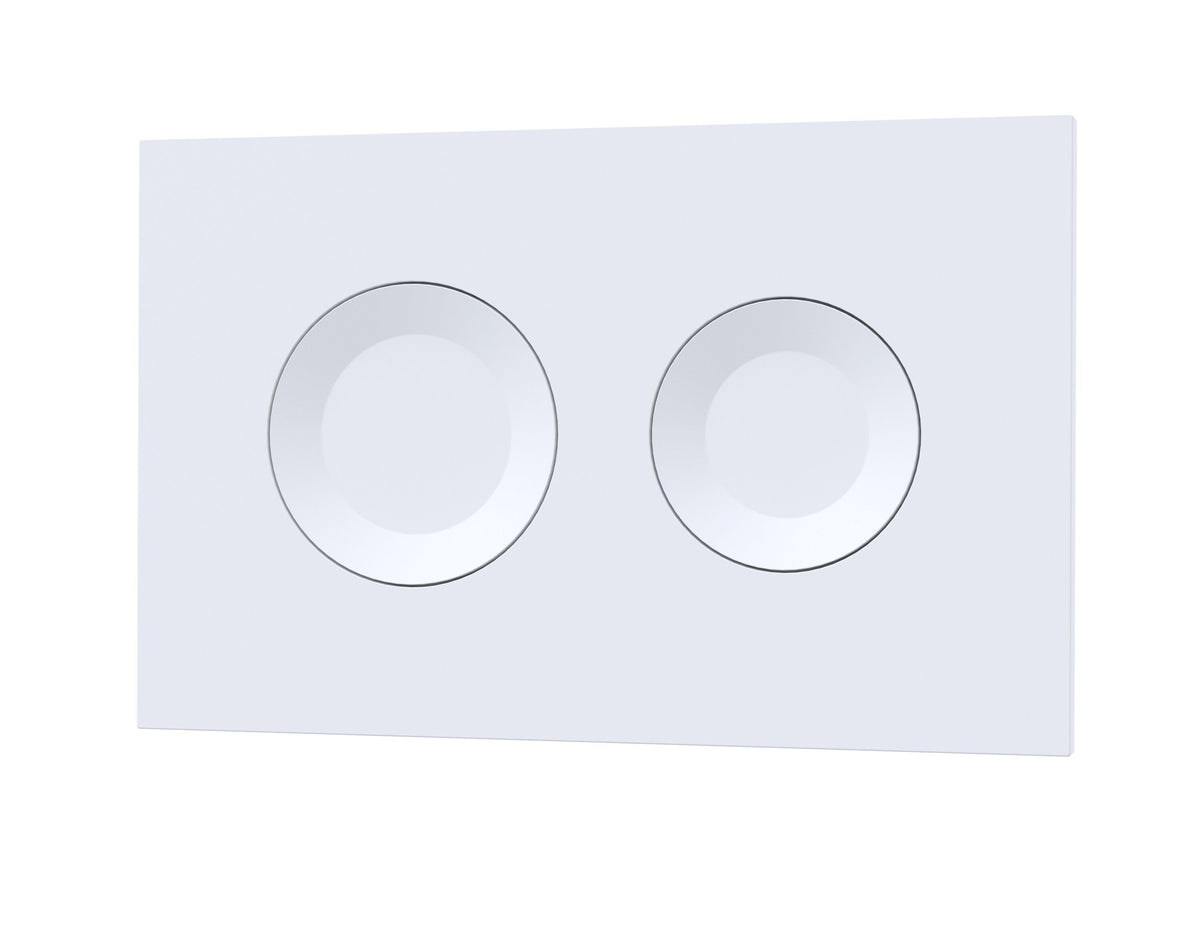 Hudson Reed Round Dual Flush Push Button