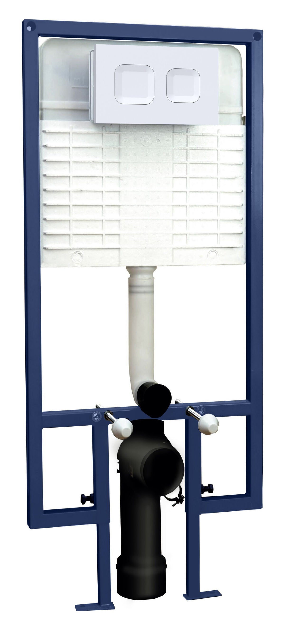 Hudson Reed Concealed Cistern Frame With Square Flush Plate