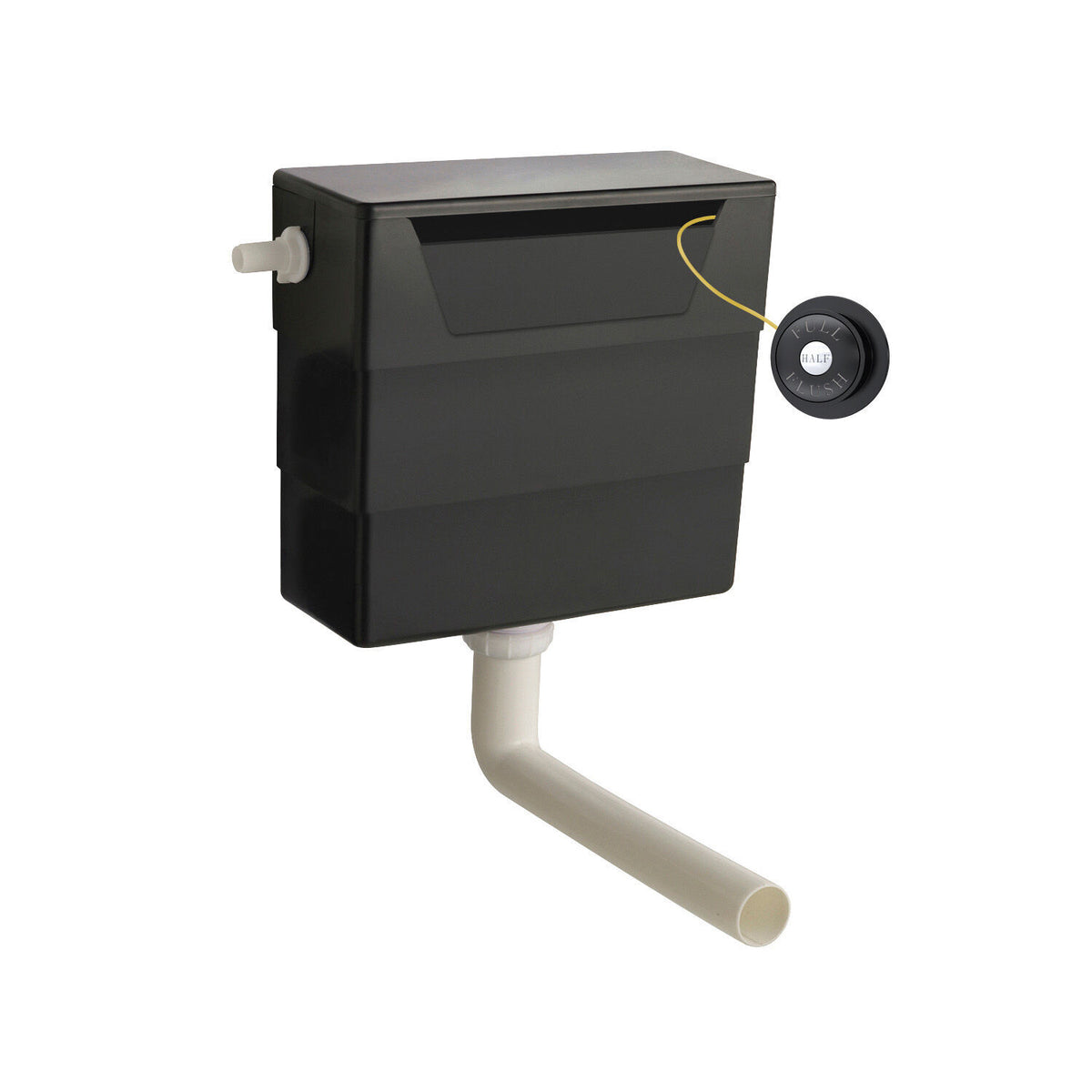 Old London Concealed Cistern With Traditional Dual Flush Plate