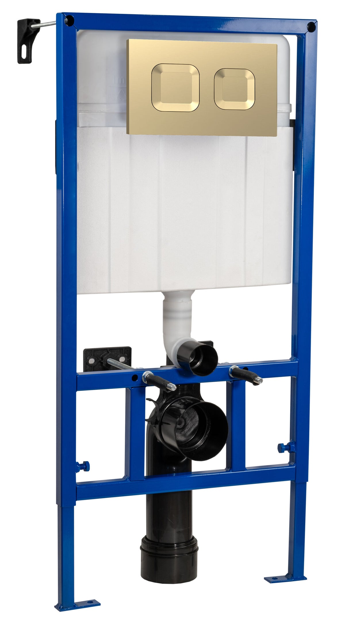 Hudson Reed Mid-Height Concealed Cistern Frame With Square Flush Plate