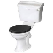 Porchester Traditional Close Coupled Toilet With Seat
